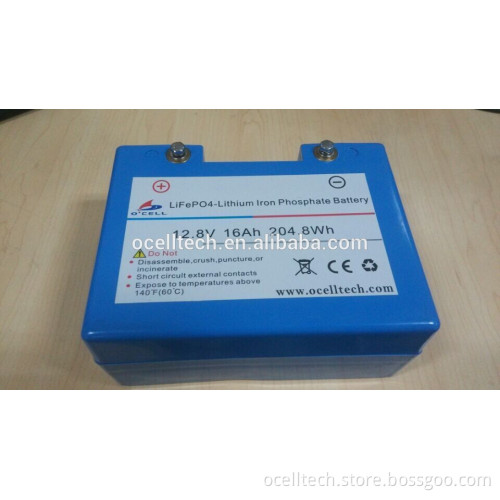 12.8V16Ah LiFePO4 Battery for Golf Trolley / IFM12-160E2